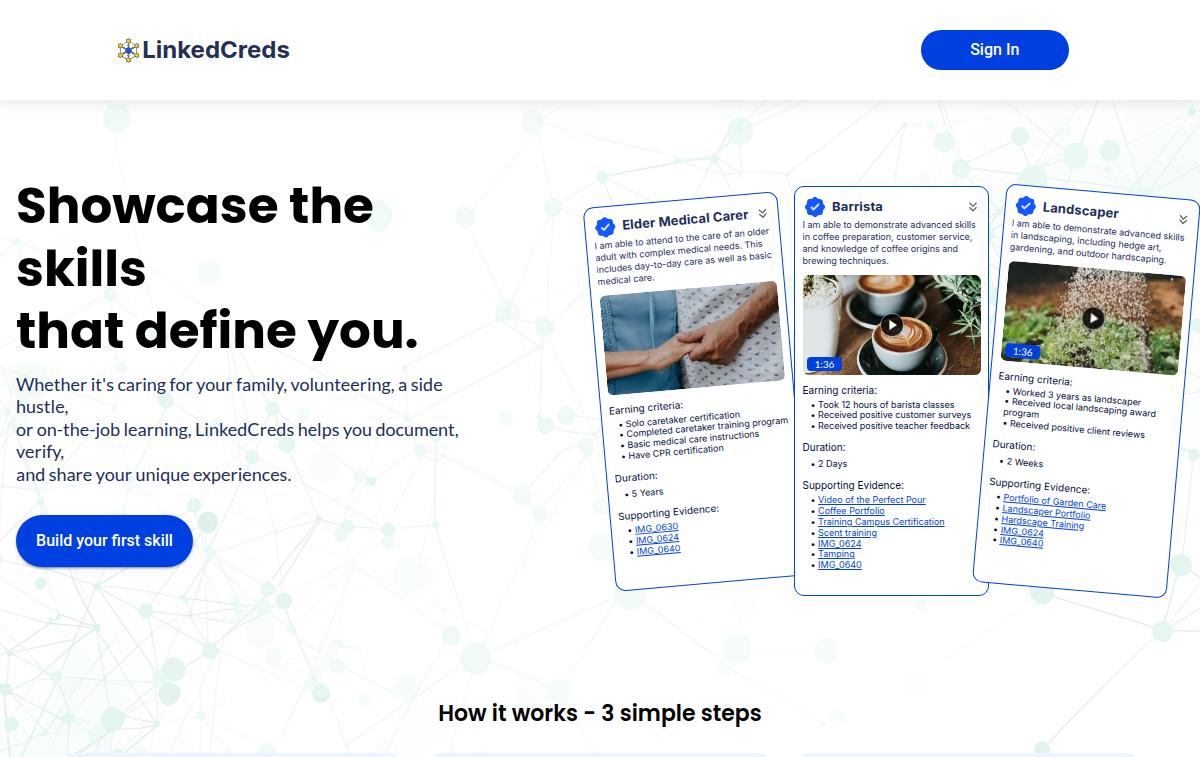 Portable Linked Creds